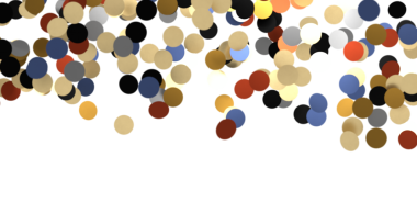 Beyaz Arkaplanda Düşen Renkli Konfeti: Kutlama Kutlaması Eğlencesi