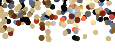 Renkli Konfeti Beyaz Arkaplan Kutlama Konseptine Karşı Düşüyor