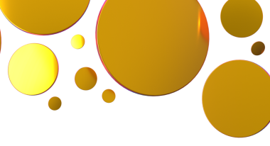 Zarif Tasarım İçin Beyaz Arkaplanda Soyut Altın Halkalar