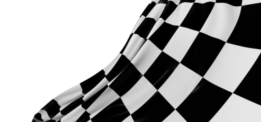 Damalı Bayrak Yarış Şampiyonası için Havada Dalgalanıyor