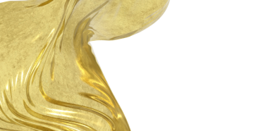 Akan kumaş efekti ve beyaz boşluğu olan soyut altın arkaplan