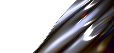 Parlak beyaz alana sahip soyut akışkan metalik madde dokusu