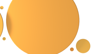 Modern bir tasarıma sahip beyaz arkaplan üzerinde soyut sarı daireler