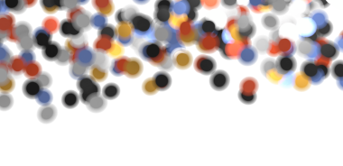 Tasarımlar için Soyut Renkli Bokeh Efekti