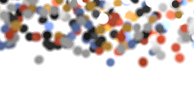 Beyaz Üzerindeki Soyut Renkli Çemberler, Sanatsal ve Modern