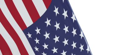Amerikan Bayrak Ayrıntıları: Rüzgardaki Yıldızların ve Çizgilerin Yakın Çekimi