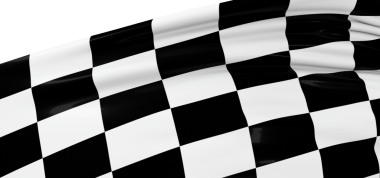 Hız ve Şampiyonluk için Yarış Bayrağı Dalgalama Arkaplanı