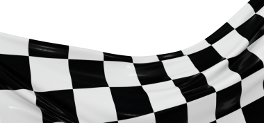 Yarış Yarışması Zaferi İçin Damalı Bayrak