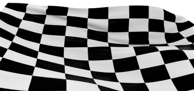 Yarış Bayrağı: Soyut Damgalanmış Kumaş, Hız ve Hareket, Zafer Konsepti