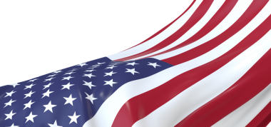 Amerikan Bayrağı Dalgalanıyor Gururla Vatanseverlik Konsepti, Özgürlük, Birleşik Devletler