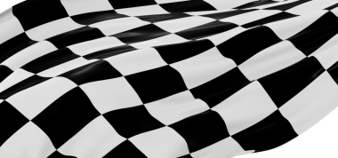 Rüzgar Yarışı 'nda Damalı Bayrak Dalgalanması Sembol Başarısını Bitir