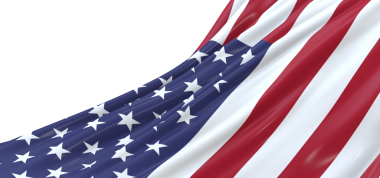 Beyaz Arkaplanda Amerikan Bayrağı Ayrıntıları, Vatanseverlik Konsepti