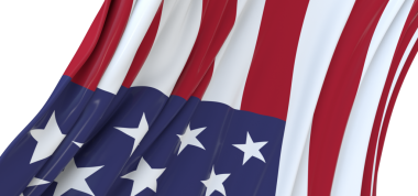 Amerikan Bayrağı Ayrıntıları: Rüzgarda Dalgalanan Yıldızlar ve Çizgiler