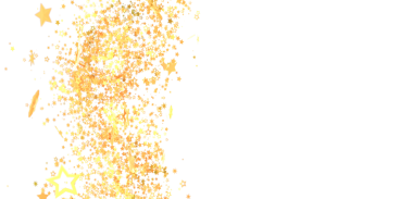 Kutlama için Beyaz Arkaplanda Altın Yıldız Konfeti
