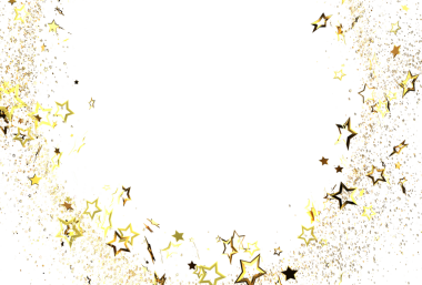 Altın Yıldız Konfeti Beyaz Arkaplan Festivali Dekorasyonu Üzerine Soyut