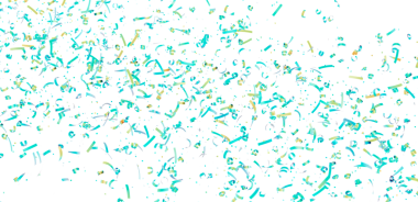 Soyut Renkli Konfeti Akımı Beyaz Arkaplan Kutlama Olayı