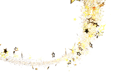 Altın Yıldızlı Girdap: Beyaz Üzerine Parlayan Soyut Arkaplan