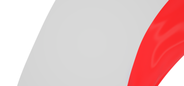 Soyut kırmızı ve beyaz eğri çizgiler modern grafik tasarımı yaratıyor