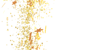 Beyaz Arkaplanda Altın Yıldız Konfeti: Kutlama ve Neşe