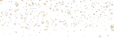 Altın Yıldızlar ve Gümüş Kar Taneleriyle Şenlikli Arkaplan