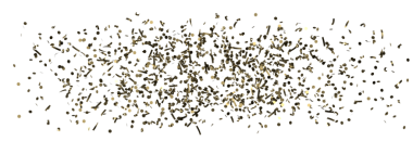 Kutlama şenlikleri için soyut altın konfeti arka planı