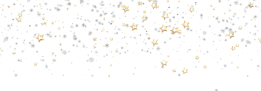 Parlayan Yıldızlar ve Kar Taneleri Kutlama Arkaplanı