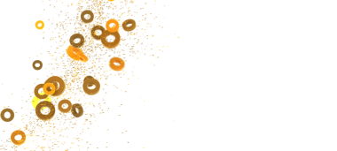 Beyaz Arkaplan 'daki Soyut Yüzükler, Minimalist Sanat