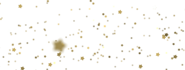 Beyaz Arkaplan 'a Karşı Düşen Parlayan Altın Yıldızlar