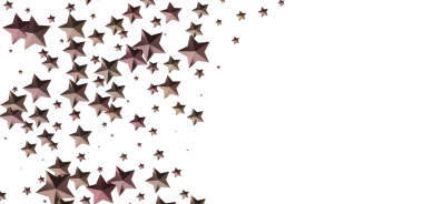 Beyaz boşlukta soyut yıldız arkaplan tasarımı