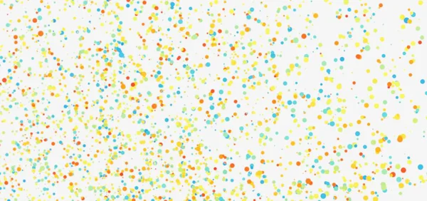 Beyaz, soyut, neşeli ve mutlu bir geçmişin renkli noktaları.