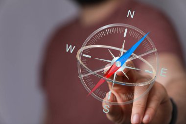 Yönlendirme Yönü: Elle Kılavuz ve Macera Gösteren Pusula