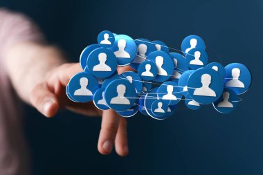 Bağlı insan ağı kavramı, teknoloji ve sosyal medya