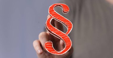 Dijital Paragraf Sembolü El Seçimi