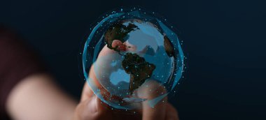 Küresel Ağ Bağlantısı Dijital Dünya