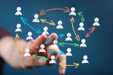 Ağ, Bağlantı, Küresel İletişim, Takım İşbirliği, İş Ağı