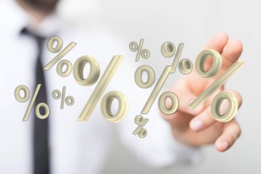 Yakın El Yüzdelik Sembolleri, Mali Aktarımlar Konsepti.