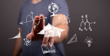 Gelecek Eğitim Teknolojisi ve Bilim Öğrenme Konsepti