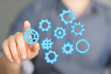 Birbirine Bağlı Dişlilere El Gösterimi: Takım Çalışması Kavramı