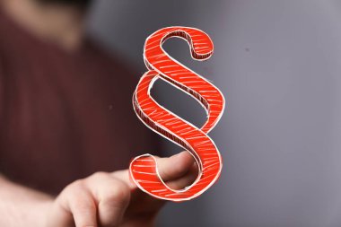 Dijital Paragraf Sembolüne El Gösterimi