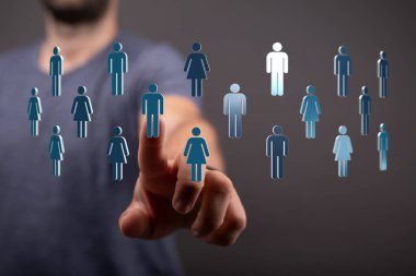 Dijital insan ağı ve küresel bağlantı kavramı