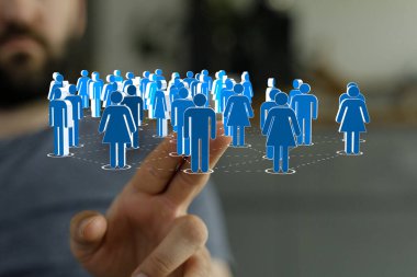 Dijital İnsan Ağı: İnsanları bir parmağın dokunuşuyla bağlamak