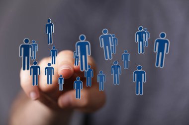 El Etkileşimi ve Bağlantı Konsepti ile Dijital İnsan Ağı