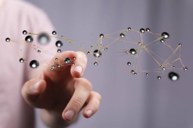 Bir Ağ Bağlantısına Dokunmak: Fütürist Dijital Kavram