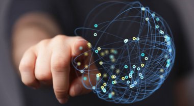 Elle bağlı küresel ağ gelecekteki vizyona işaret ediyor