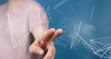 Dijital Ağ Hologramıyla Etkileşim