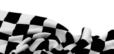 Dramatik Damalı Bayrak Dalgası: Yarış Bitirici