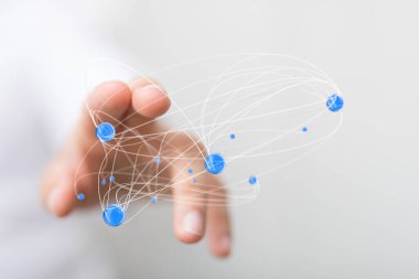 Küresel Ağ Bağlantısı El Dokunuşu