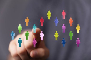 Dijital İnsan Simgeleri Gösterme: Çeşitli Toplum Kavramı