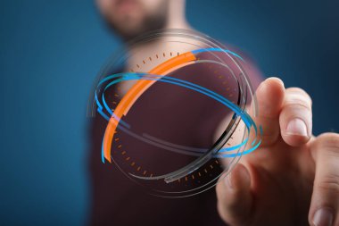 Bir El İşaretleme Teknolojisi Konseptiyle Geleceğin Dijital Küre Arayüzü