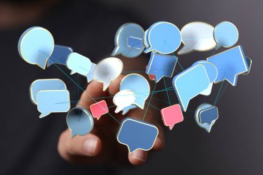 Küresel İletişim Ağı: Bağlı Konuşma Baloncukları